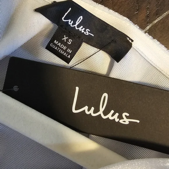 Lulus How Much I Care White Velvet Off-the-Shoulder Midi Dress, Size XS - Picture 11 of 11